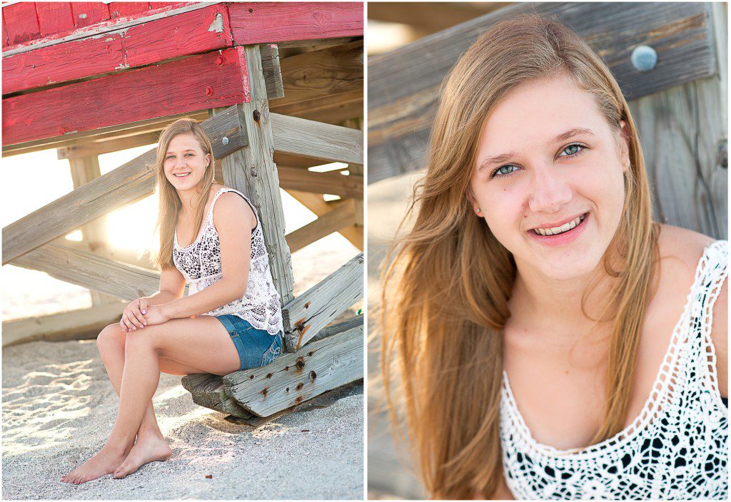 Clearwater Beach senior pictures
