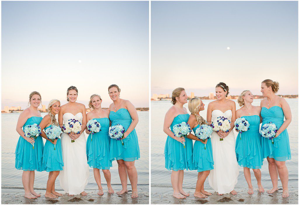 Bridesmaids picture clearwater beach