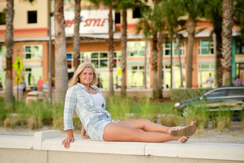 Clearwater beach senior pictures