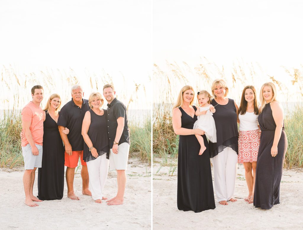 St Pete FL Beach Family Portraits